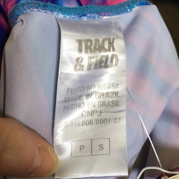Track & field multi color legging sz s 57530 - Picture 4 of 4